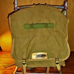 back pack and frame vintage